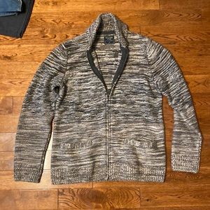 Men’s Abercrombie and Fitch Wool Zip Cardigan